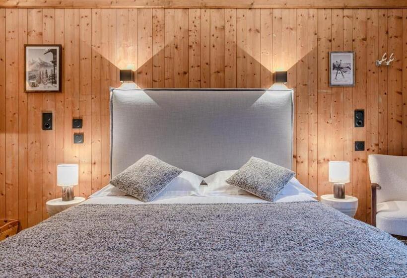 חדר סטנדרט עם מרפסת, Le Chalet D Antoine   Centre De Megève