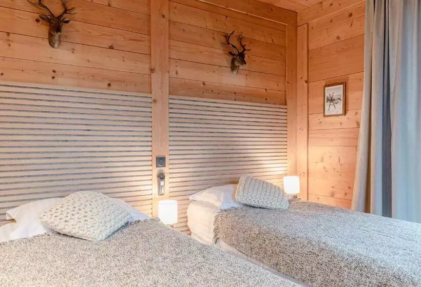 バルコニー付きデラックスルーム, Le Chalet D Antoine   Centre De Megève
