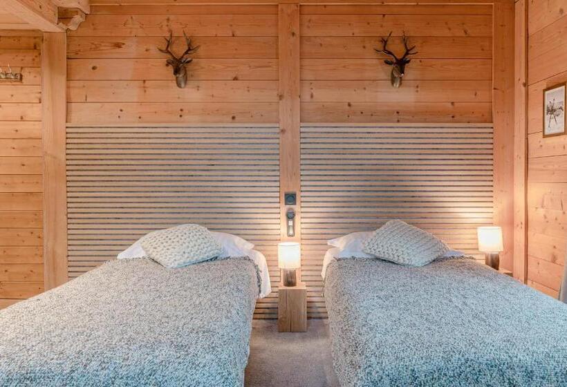 חדר דלוקס עם מרפסת, Le Chalet D Antoine   Centre De Megève