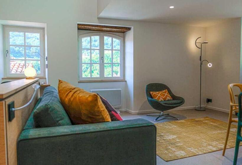 סטודיו סטנדרט עם מרפסת, Logis Hotel Erreguina