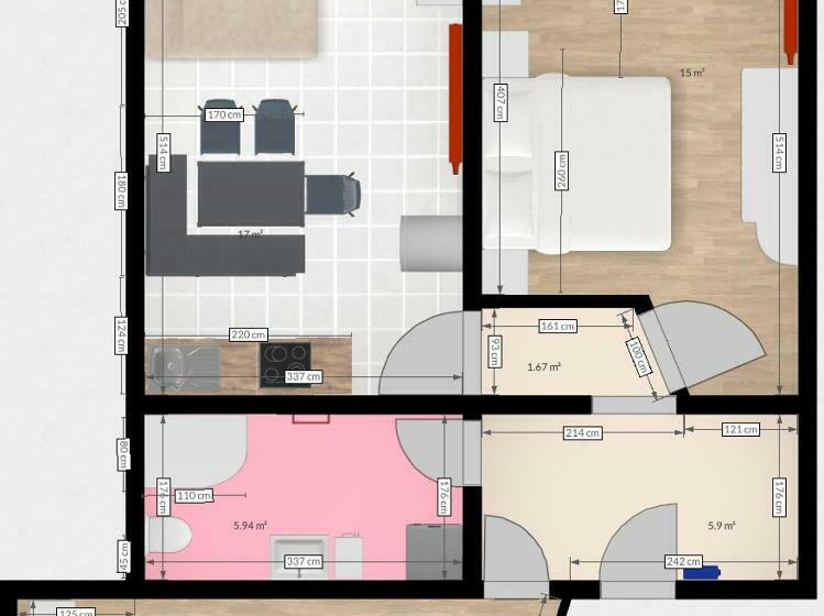 Апартаменты 2 Спальни, Apartments Margarethenbad