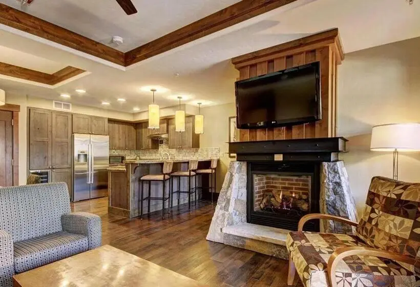 １ベッドルームのデラックスアパートメント, One Ski Hill Place