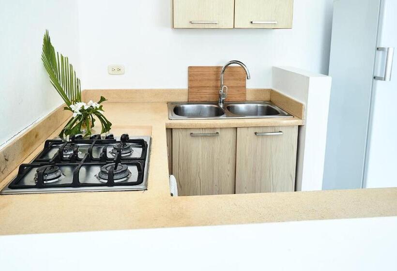 آپارتمان 1 خوابه با چشمانداز استخر, Las Terrazas Condo Punta Cana Beach Los Corales Village