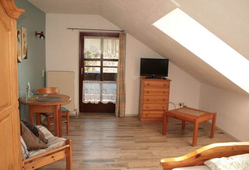 חדר סטנדרט יחיד, Waldpension Jagerstuberl