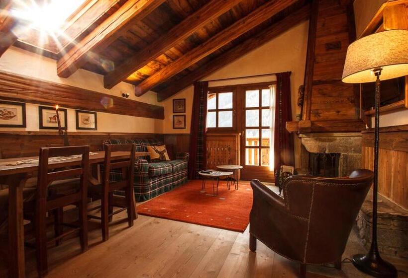 Апартаменты 1 Спальня с Балконом, Au Coeur Des Neiges & Spa