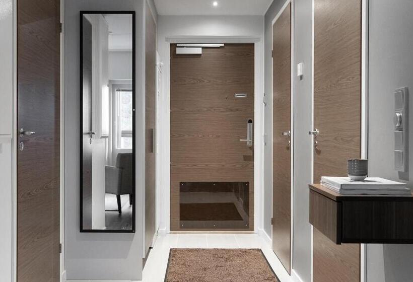 Апартаменты 1 Спальня с Балконом, Vuokatti Suites Apartments