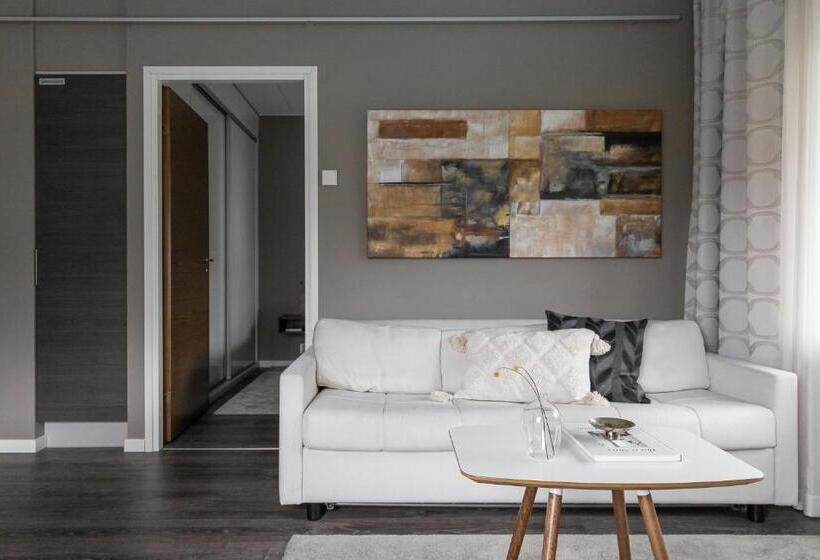 Апартаменты 1 Спальня с Балконом, Vuokatti Suites Apartments