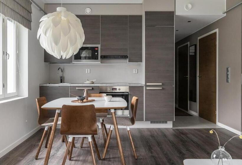 آپارتمان 1 خوابه با بالکن, Vuokatti Suites Apartments