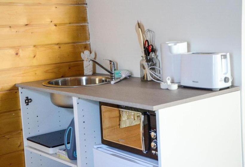 带花园景观的标准工作室, A La Villa Boucicaut