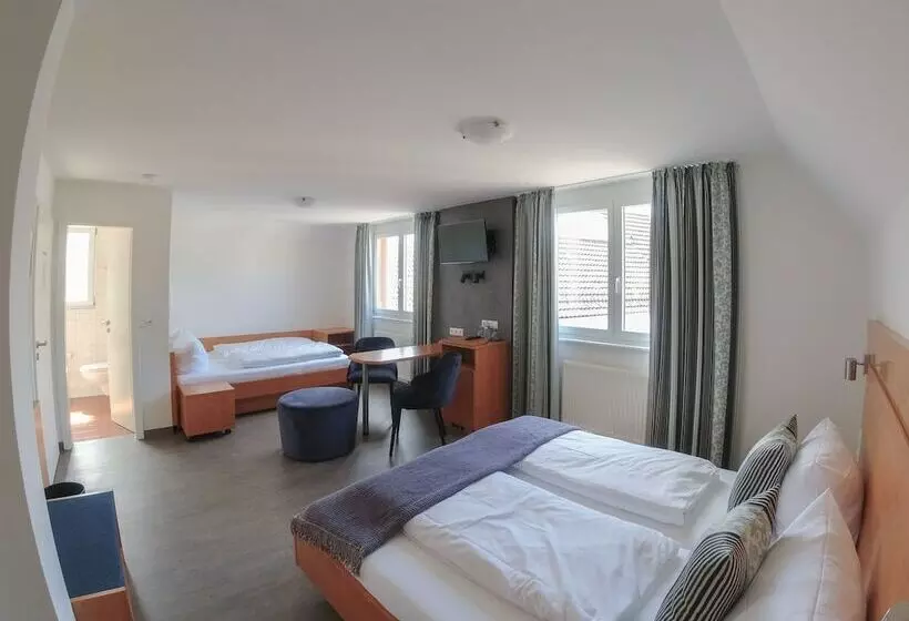 スタンダード４人部屋, & Gästehaus Im Ziegelweg Klimatisiert Eintrittskarten Für Den Europa Park Erhalten Sie Garanti