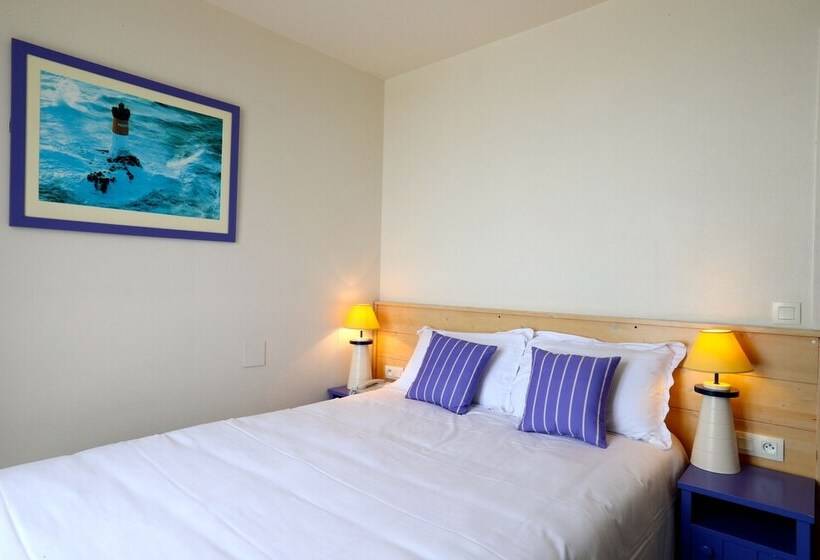 חדר סטנדרט נוף לים, Hôtel Miléade De La Plage   Binic