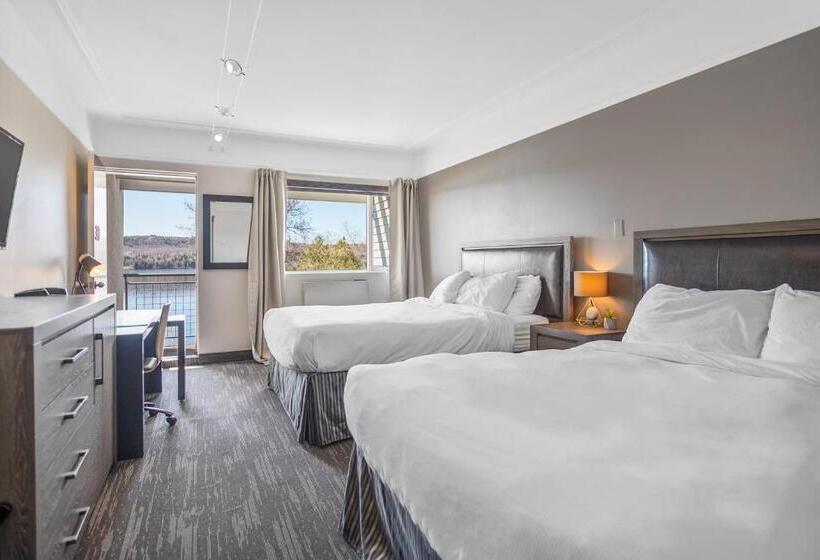 Superior room with lake view, Manoir Lac Etchemin