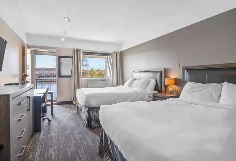 Superior room with lake view, Manoir Lac Etchemin
