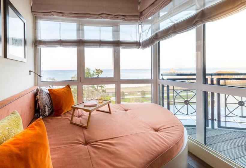 Люкс Вид на Море, Strandhotel Ostseeblick