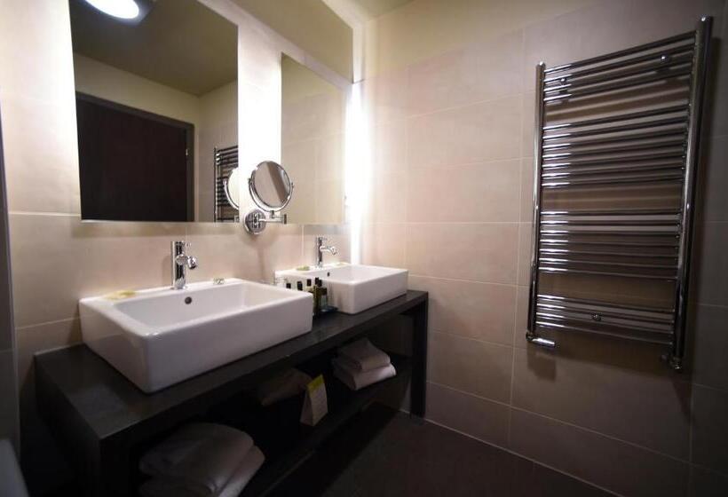 Superior room with lake view, Les Rives