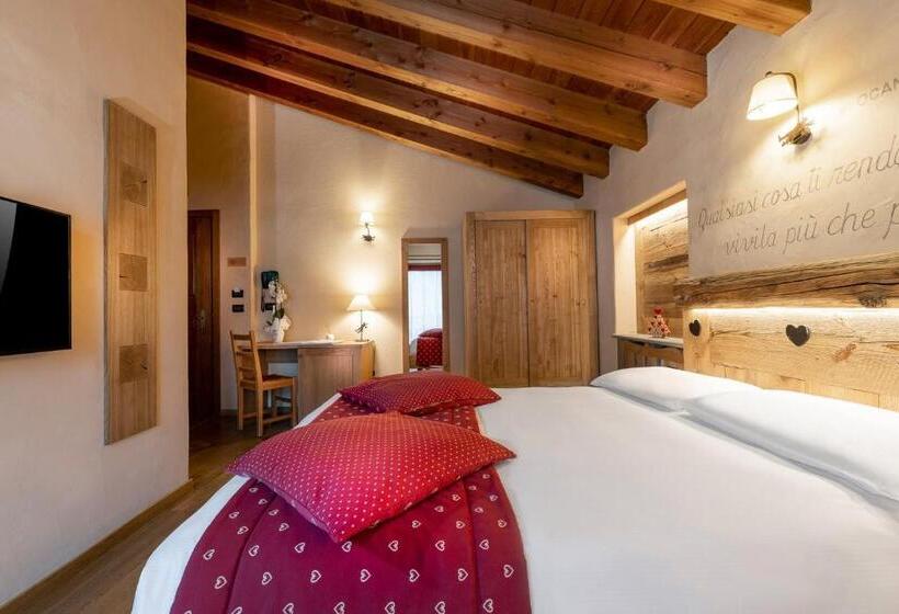 اتاق استاندارد با بالکن, Locanda Bellevue