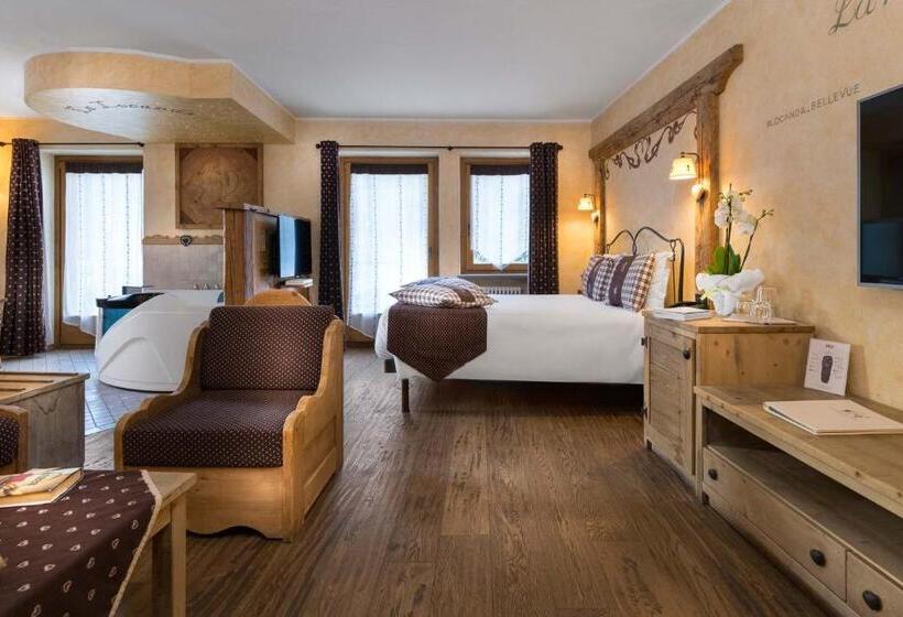 带阳台套房, Locanda Bellevue