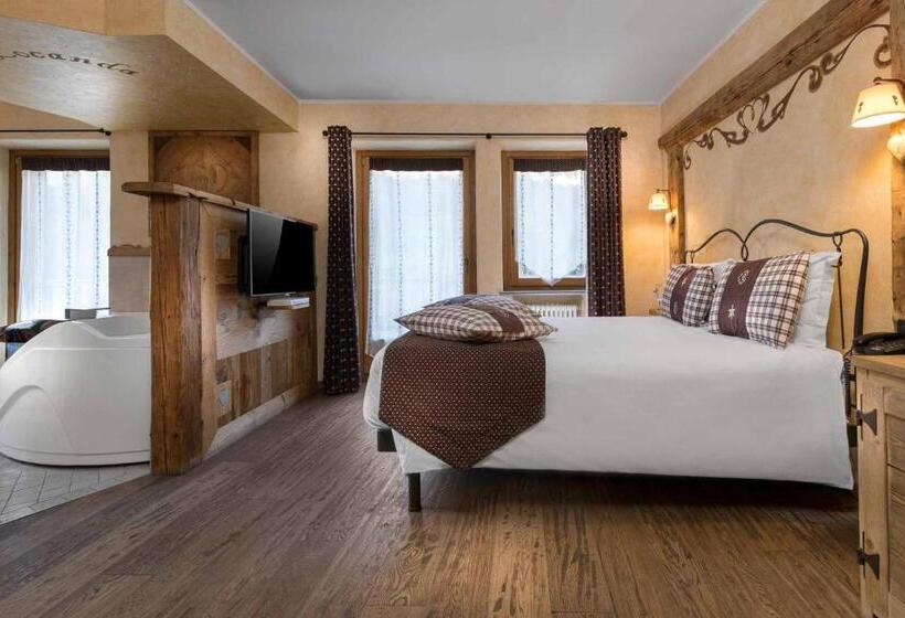 带阳台套房, Locanda Bellevue