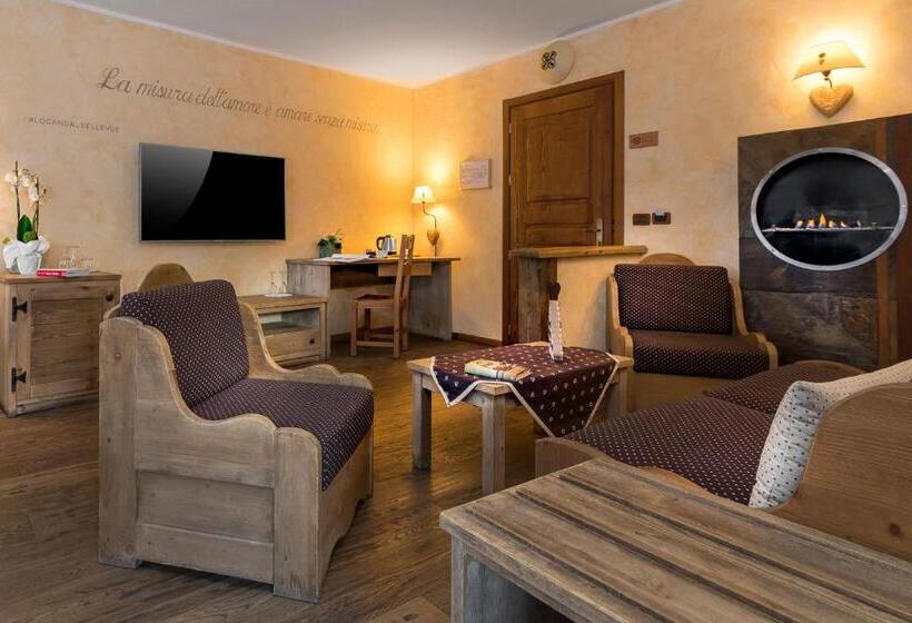 سوئیت با بالکن, Locanda Bellevue
