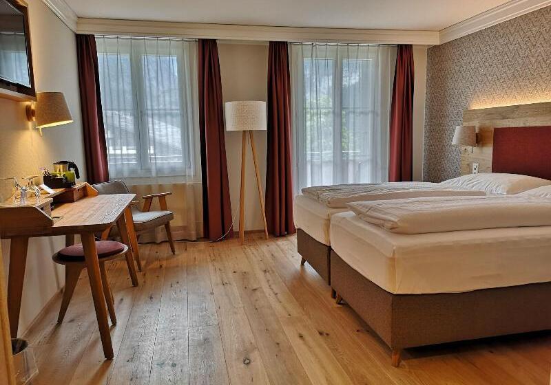 带山景的复式房间, Parkhotel Schoenegg