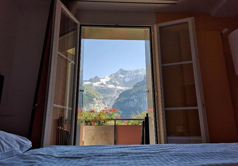 带山景的复式房间, Parkhotel Schoenegg
