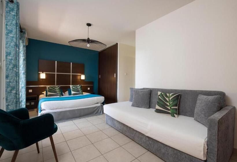 4인용 스탠다드 룸, The Originals City, Hôtel Côté Sud, Marseille Est