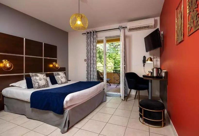身障者適用スタンダードルーム, The Originals City, Hôtel Côté Sud, Marseille Est