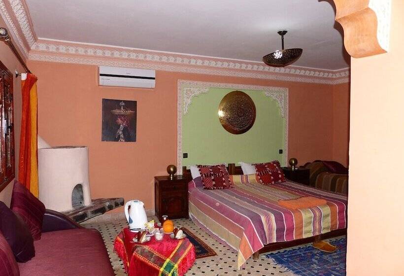4인용 수피리어 룸, Riad Oussagou