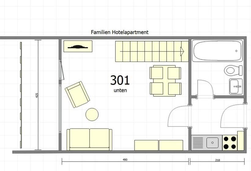 スイート（家族用）, Badehotel Salina Maris – Wellness & Vintage