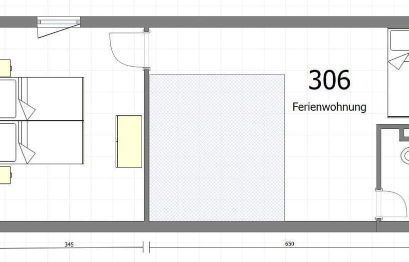 １ベッドルームアパートメント, Badehotel Salina Maris – Wellness & Vintage