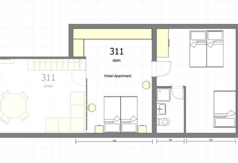 スイート（家族用）, Badehotel Salina Maris – Wellness & Vintage