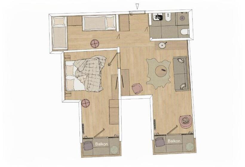 جناح جونيور مزوَّد بشرفة, Lener