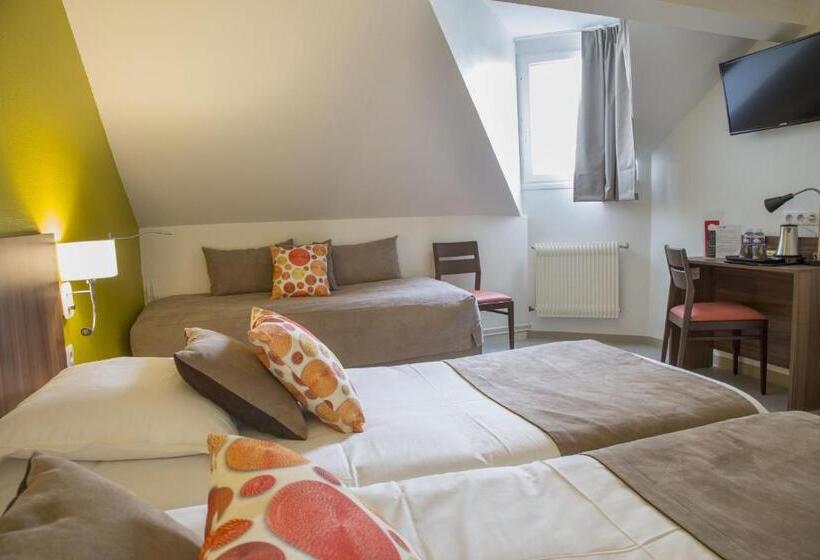 Komfort Trippelrum, Logis Hôtel Restaurant Chaptal, Amboise
