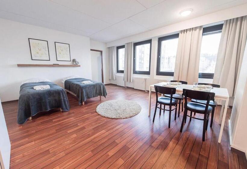 スタンダード４人部屋, Forenom Aparthotel Lahti