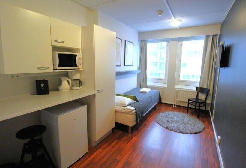 スタンダードシングルルーム, Forenom Aparthotel Lahti