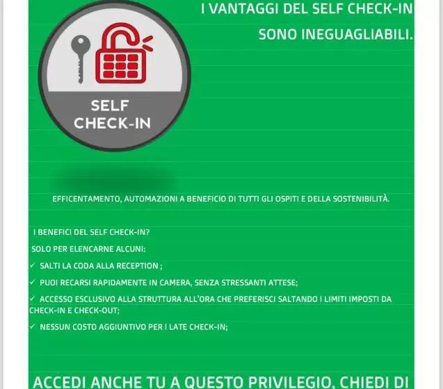 اتاق استاندارد یک نفره, Raffaello   Self Check In Free