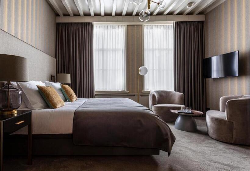 キングサイズベッドのスーペリアルーム, Poorter Boutique Hotel Brielle