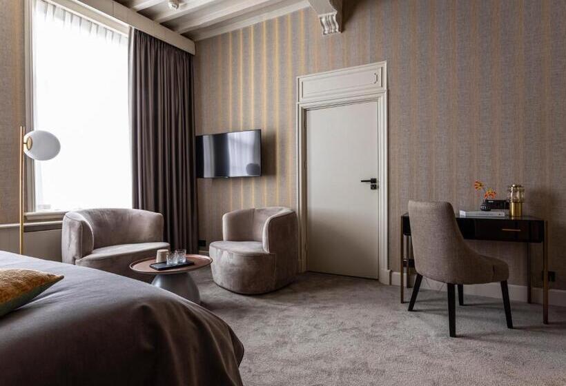 キングサイズベッドのスーペリアルーム, Poorter Boutique Hotel Brielle