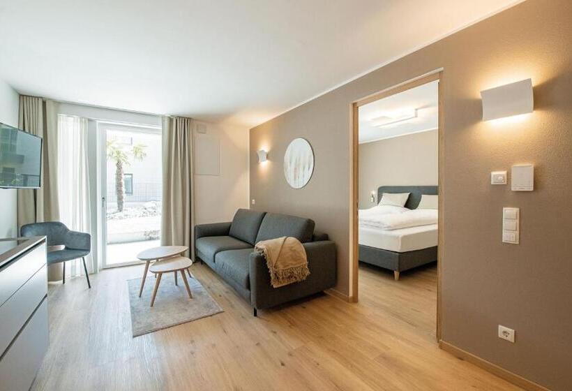 آپارتمان 1 خوابه همکف, Residence Amoret