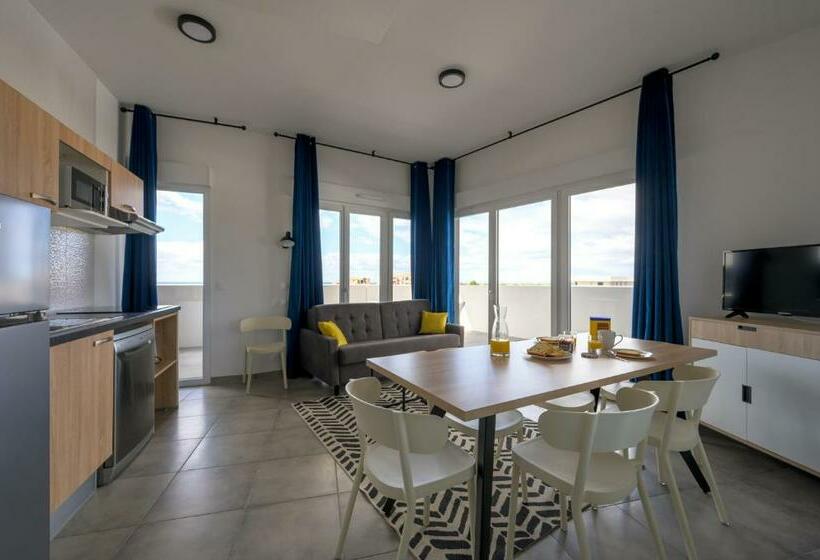 Апартаменты 1 Спальня, Résidence Néméa Le Sylène