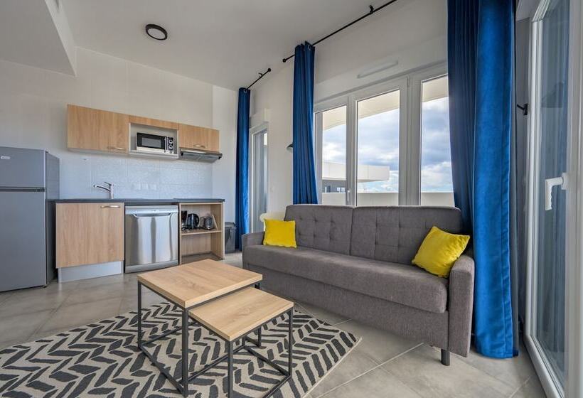 Апартаменты 1 Спальня, Résidence Néméa Le Sylène