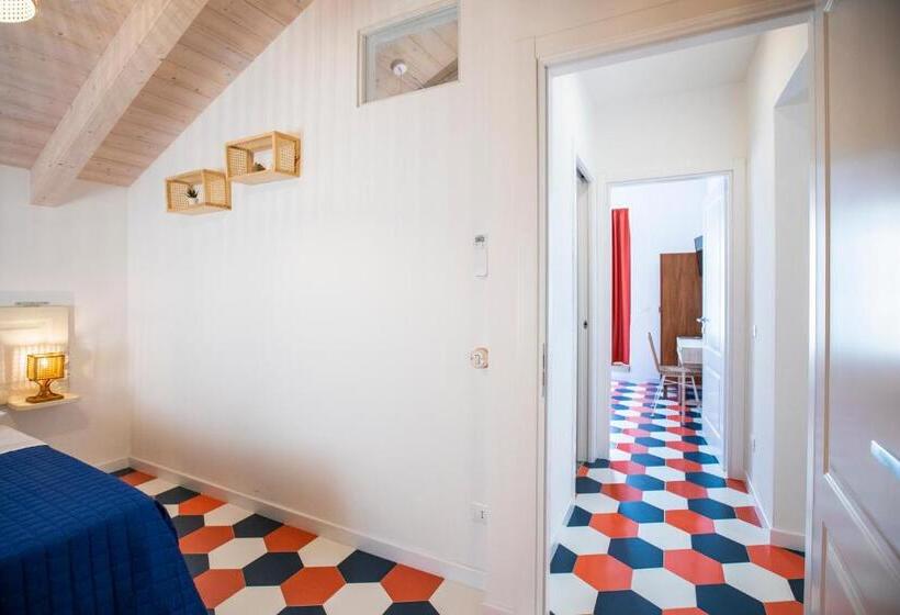 バルコニー付スタンダード4ベッドルーム, Suitetti Camere&relax