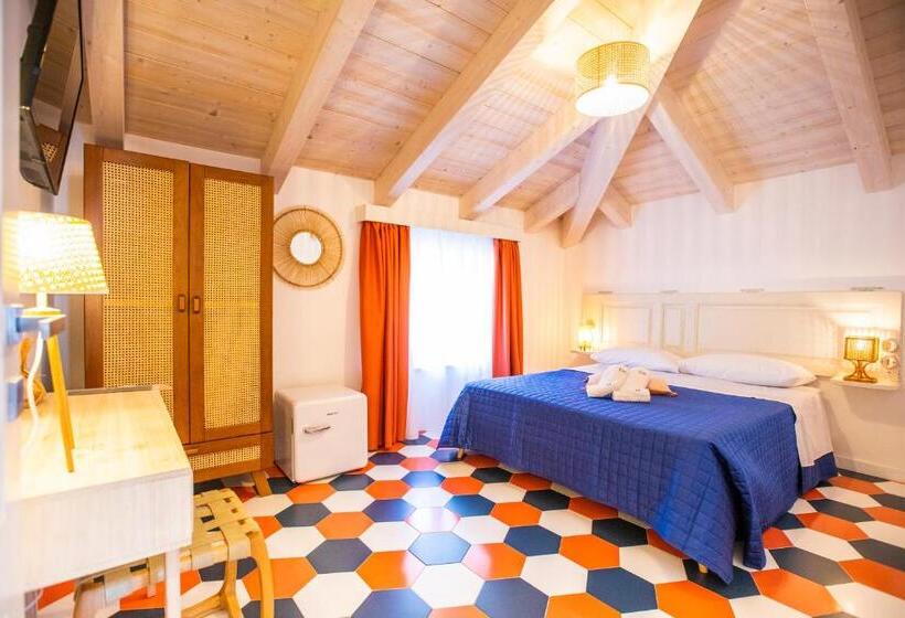 バルコニー付スタンダード4ベッドルーム, Suitetti Camere&relax