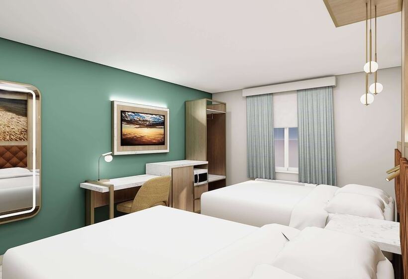 스탠다드 룸 더블 침대 2개, The Vibes Hotel, Trademark Collection By Wyndham