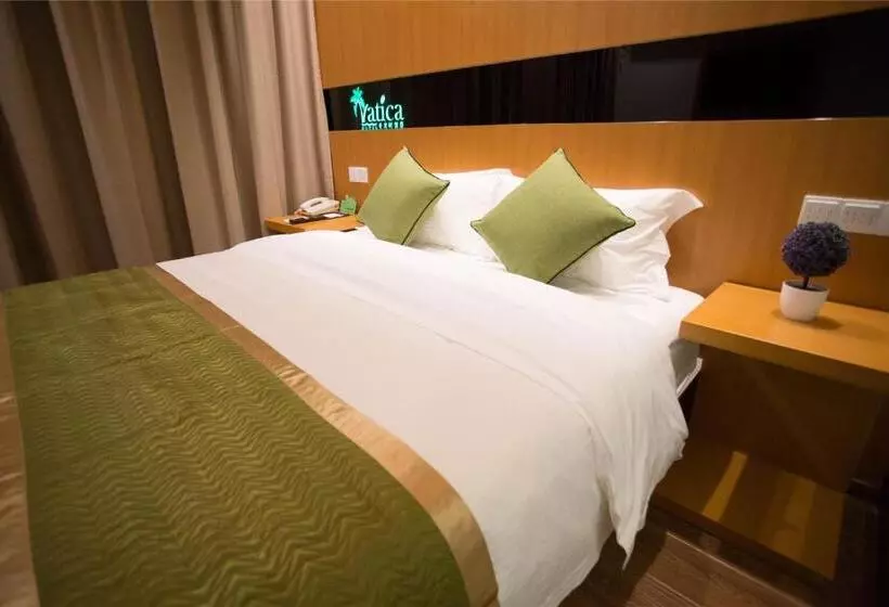 キングサイズベッドのスタンダードルーム, Vatica Anhui Hefei Huizhou Avenue Chinese Academy Of Social Sciences Hotel