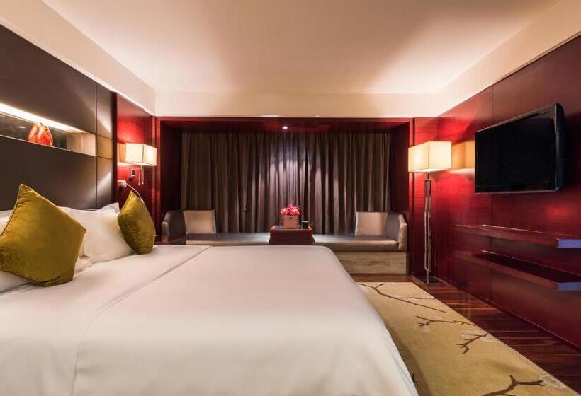 غرفة ديلوكس سرير كينج, Grand Mercure Xiamen Downtown Free Welcome Fruit & Metro Station