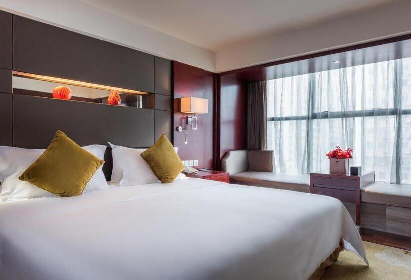 غرفة ديلوكس سرير كينج, Grand Mercure Xiamen Downtown Free Welcome Fruit & Metro Station