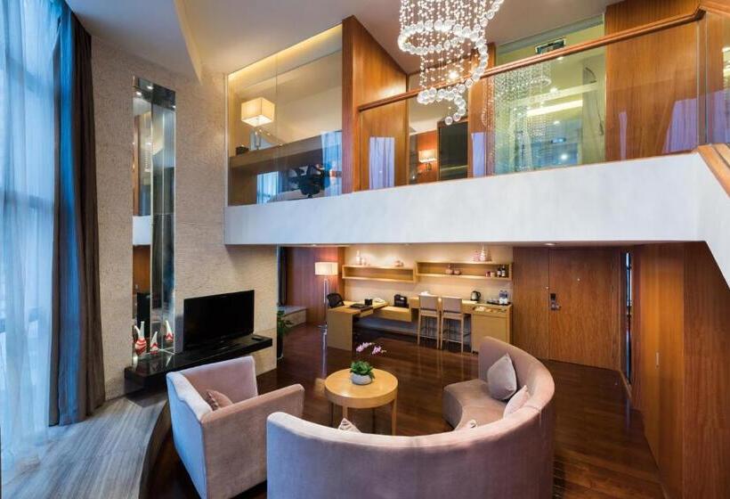 جناح سرير كينج, Grand Mercure Xiamen Downtown Free Welcome Fruit & Metro Station