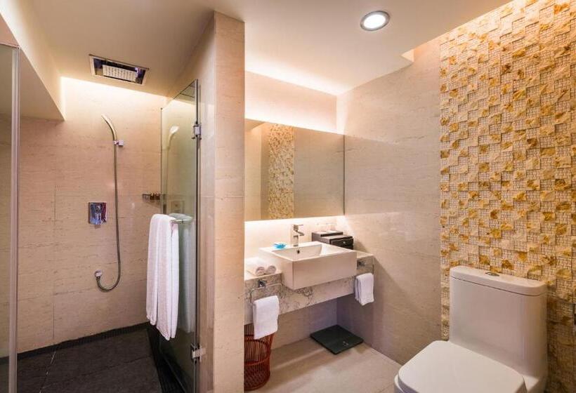 جناح ديلوكس سرير كينج, Grand Mercure Xiamen Downtown Free Welcome Fruit & Metro Station