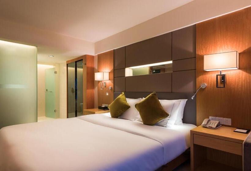 جناح ديلوكس سرير كينج, Grand Mercure Xiamen Downtown Free Welcome Fruit & Metro Station